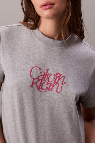 T-shirt - Gris clair chiné