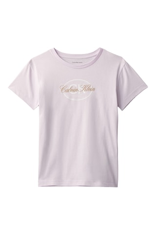 T-shirt en coton biologique - Violet