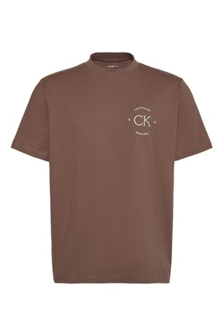 T-shirt relaxed - Marron