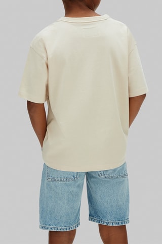 T-shirt en coton biologique - Ecru
