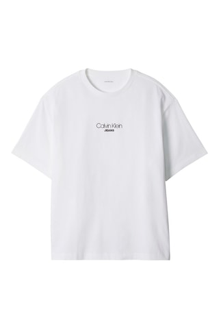 T-shirt relaxed - Blanc