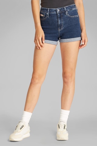 Short en jean - Bleu marine