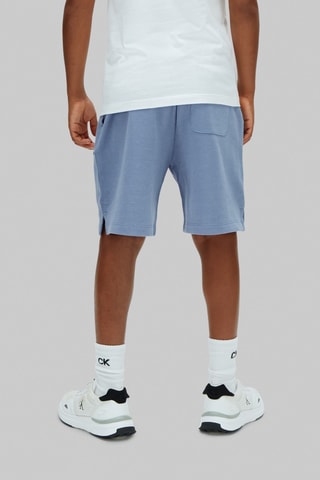 Short relaxed en coton biologique - Ciel