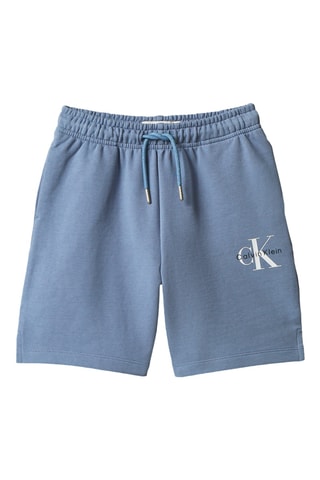 Short relaxed en coton biologique - Ciel
