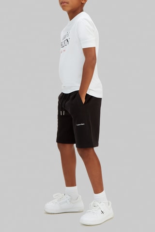 Bermuda en coton biologique - Noir