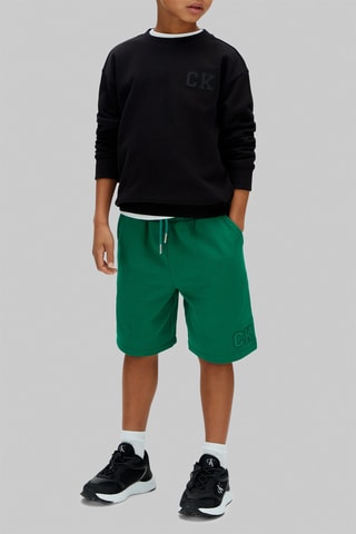 Bermuda en coton biologique - Vert
