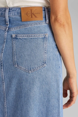 Jupe longue en jean - Bleu clair