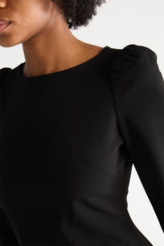 Robe fourreau - Noir