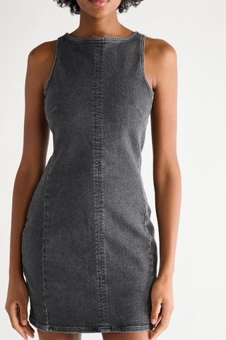 Robe droite - Gris