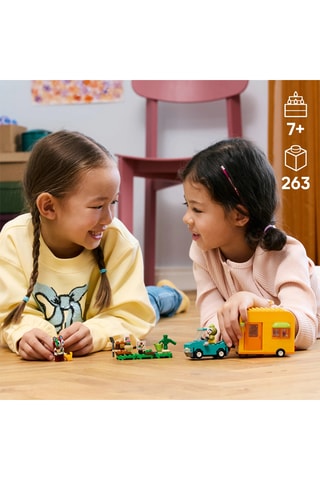 Animal Crossing Caravana de Gandulio y tienda de jardinería LEGO® - 263 piezas - Desde 7 años
