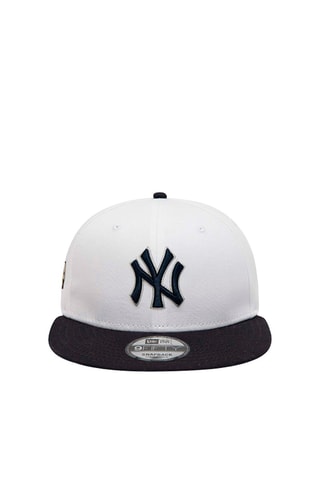 Cappellino White Crown Patches 9 Fifty Neyyan - Bianco e nero