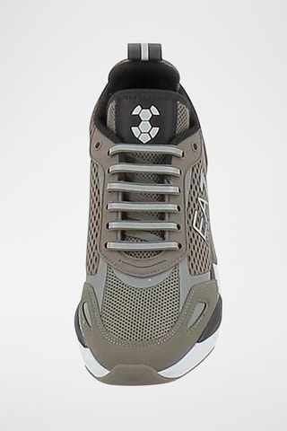 Sneakers in pelle Morel - Taupe