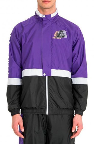 Giacca a vento NBA Colour Block Track Los Angeles Lakers - Viola