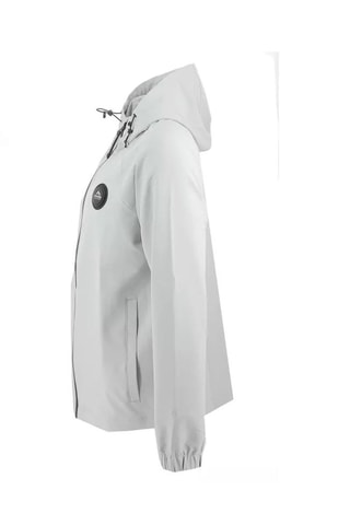 Giacca sportiva con cappuccio - Grigio chiaro