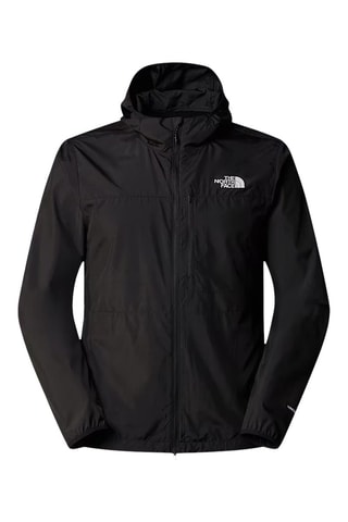 Giacca da running con cappuccio - Nero