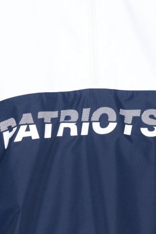 Giacca a vento Nfl Color Block Windbreaker Neepat - Navy e bianco