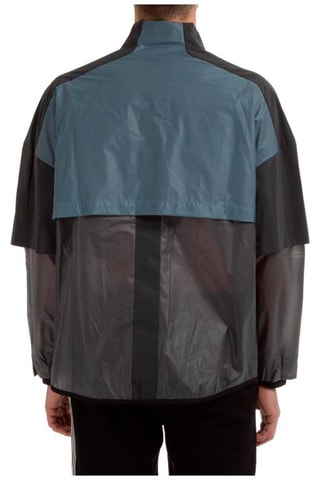 Giacca a vento - Grigio scuro e nero