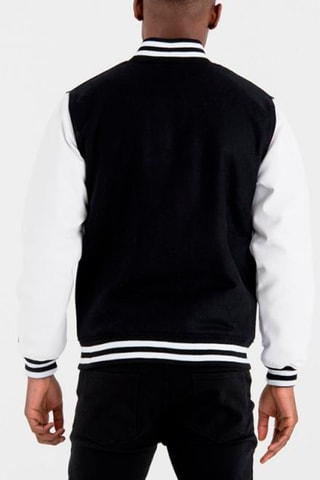 Bomber in lana University Club Varsity Detroit Tigers - Nero e bianco
