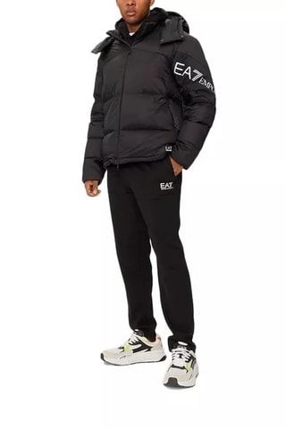 Piumino oversize - Nero