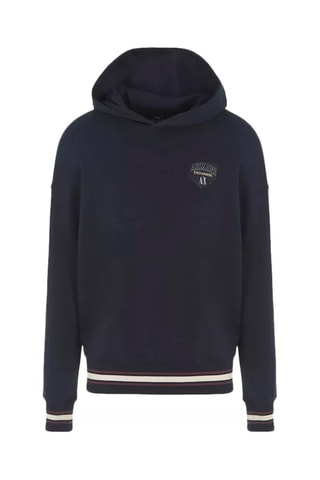 Felpa con cappuccio - Navy