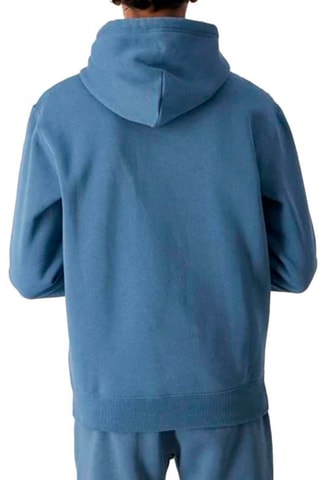 Felpa con cappuccio - Blu-grigio