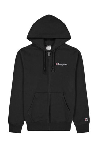 Felpa con cappuccio - Nero