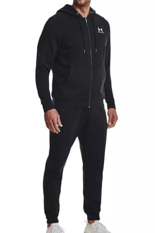 Felpa UA Essentieal Fleece FZ - Nero