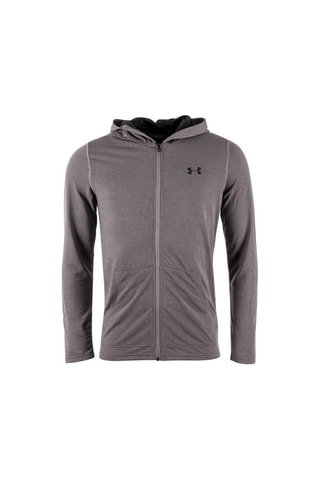 Felpa con cappuccio Threadborne Fitted Fz -  Grigio