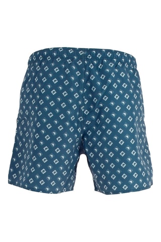 Costume shorts - Blu e bianco