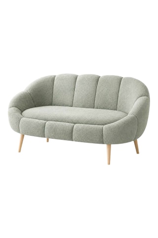 Canapé - Vert - 2 places - En polyester