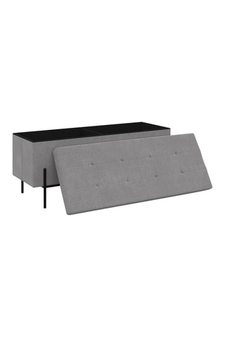 Banco con arcón - 100 x 45 x 37 cm