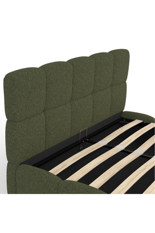 Canapé abatible con somier de madera Bubble - Cama de 140 x 190 cm