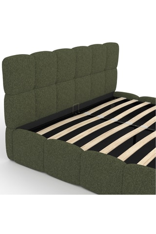 Canapé abatible con somier de madera Bubble - Cama de 160 x 200 cm