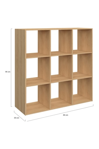 Mueble Faustine de 9 casilleros - 88 x 30 x 88 cm