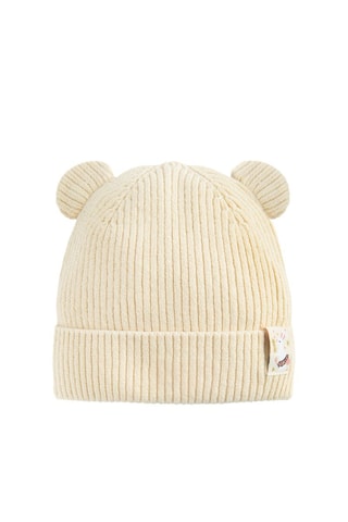 Gorro com orelhas - Bege