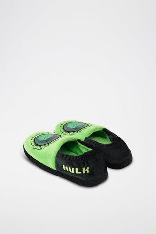 Pantufas Hulk Avengers Marvel - Verde