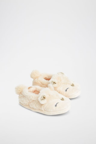 Pantufas - Castanho-claro