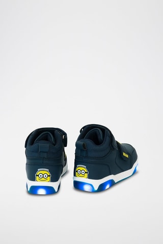 Sapatilhas subidas Minions - Azul-marinho