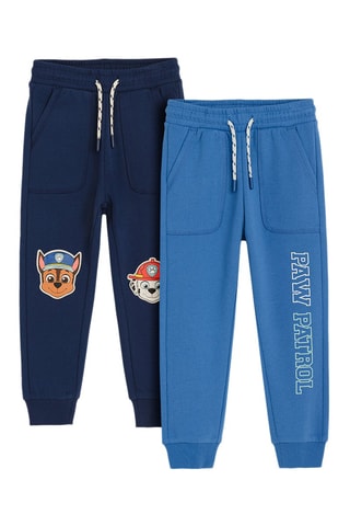 2 calças de treino Chase e Mashall Patrulha Pata - Azul