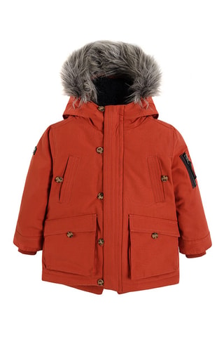 Parka à capuche - Orange