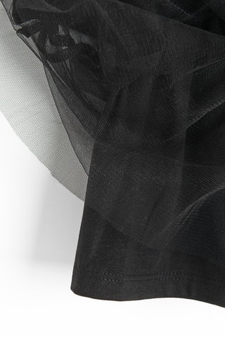 Vestido efeito ilusório - Preto