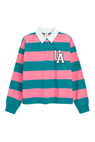 Polo - Rosa e verde