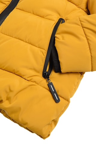 Blusão com capuz Amarelo