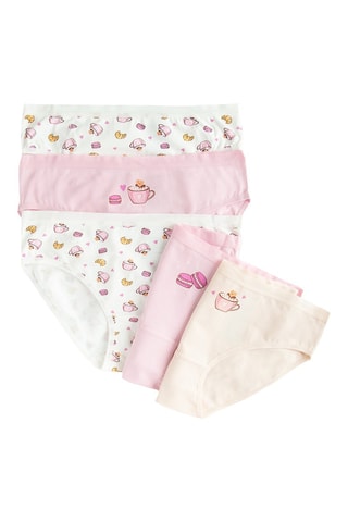 5 culottes - Rose