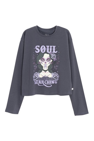 T-shirt Soul Searching - Azul-marinho