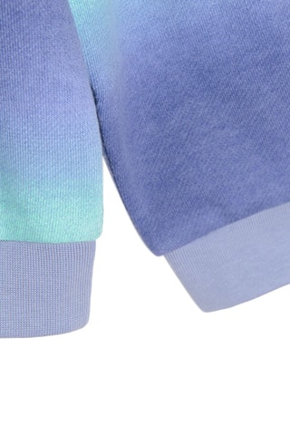 Sweat tie and dye Malva e verde-água