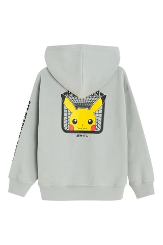 Sweat com capuz - Cinzento
