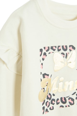 Sweat Minnie Disney - Ecru