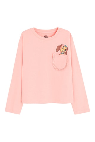 3 t-shirts Patrulha Pata - Rosa e violeta