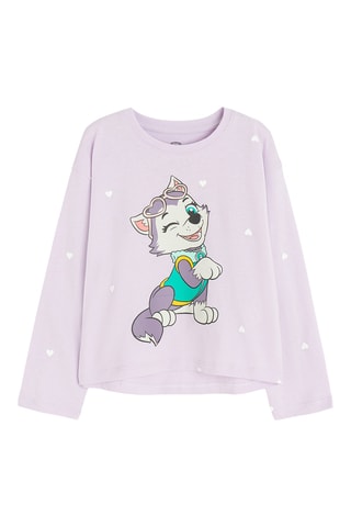 3 t-shirts Patrulha Pata - Rosa e violeta